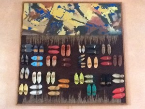 This is art, not a shoe store