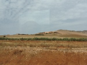 Countryside enroute to Marrakesh