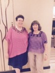 Me and Margaret in our new Guatemalan "huipils"