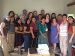 Our group with the women from La Enredadera de Mujeres
