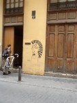 I love the doors and graffiti in Valencia!