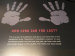 The most visceral experience of the museum was sitting at the "lunch counter," listening (through headphones) to people screaming obscenities at me. I was to remain there with my hands on the counter, responding to violence with non-violence. I cried and prayed for the entire 90 seconds