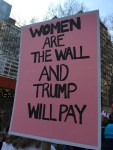 Women are the wall, and Trump will pay.